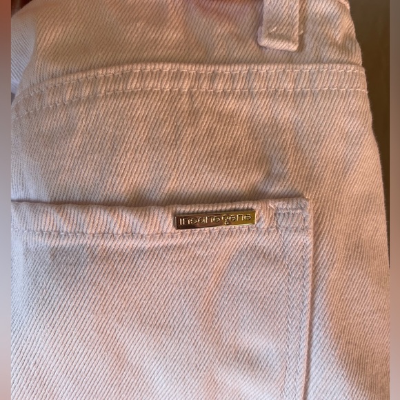 White Distressed Fringe Capris | Insane Gene | Never Worn - Picture 11 of 11